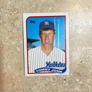 TOMMY JOHN 89 Topps